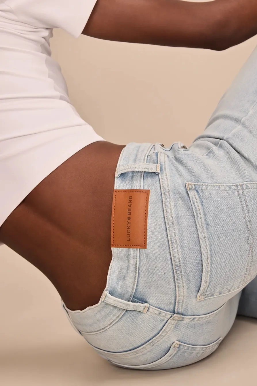 Casual Style Mid Rise Sweet Flare