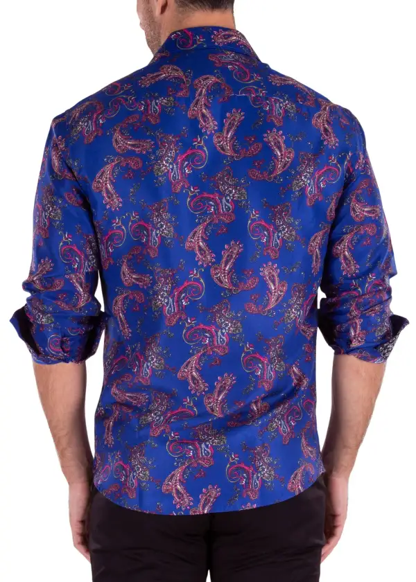 Pocket Front Button Up Dress Shirt