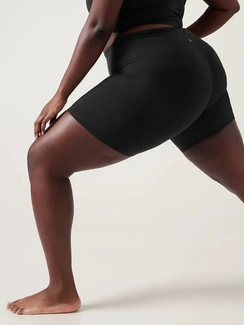 High-Waist Biker Shorts For Sleek Active Style