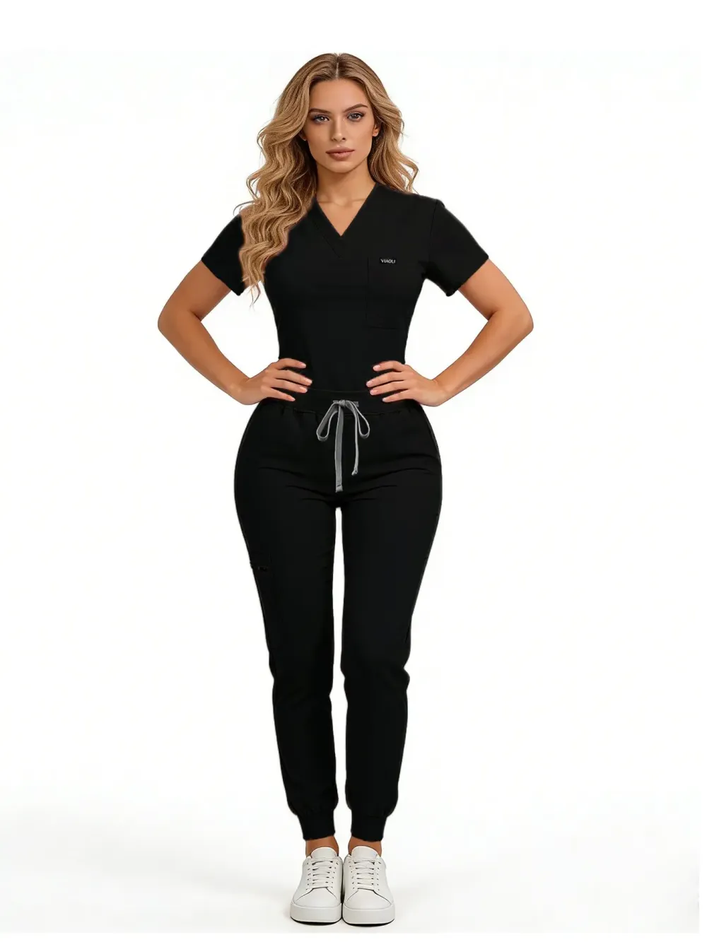 Women's Medical Scrubs Set