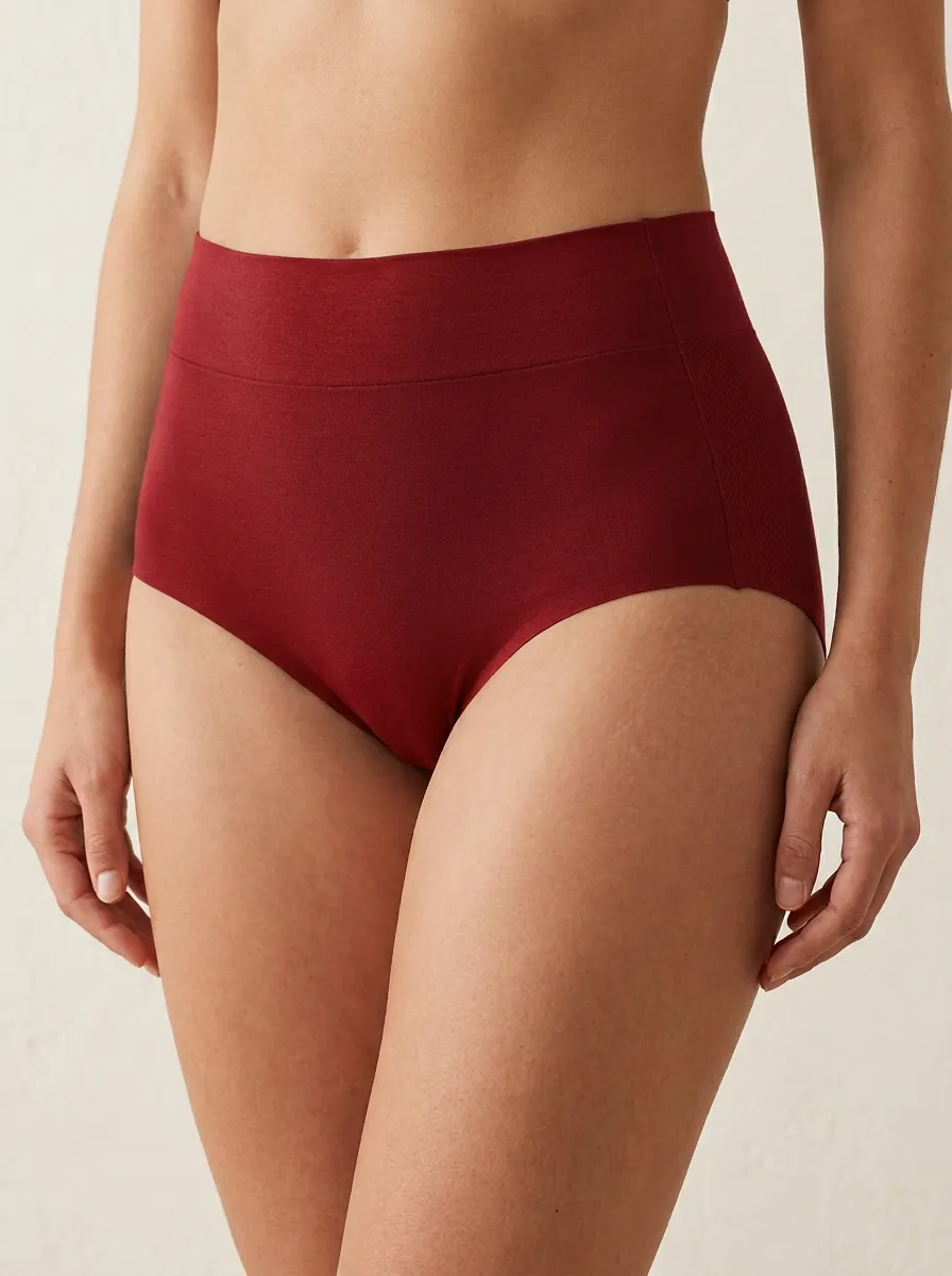 Women's Practical-Essential High-Waisted Seamless Panties
