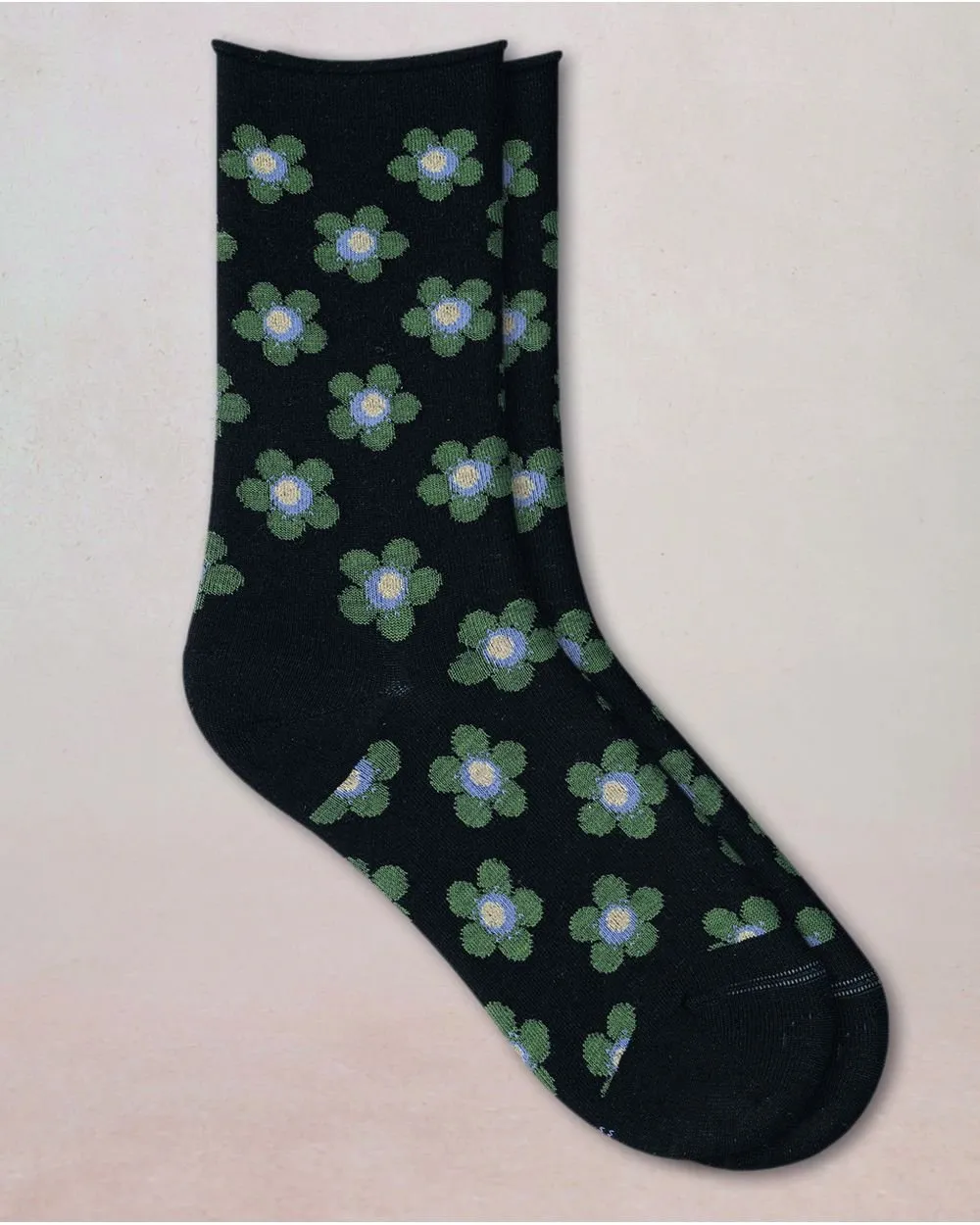 Fine Flower Socks