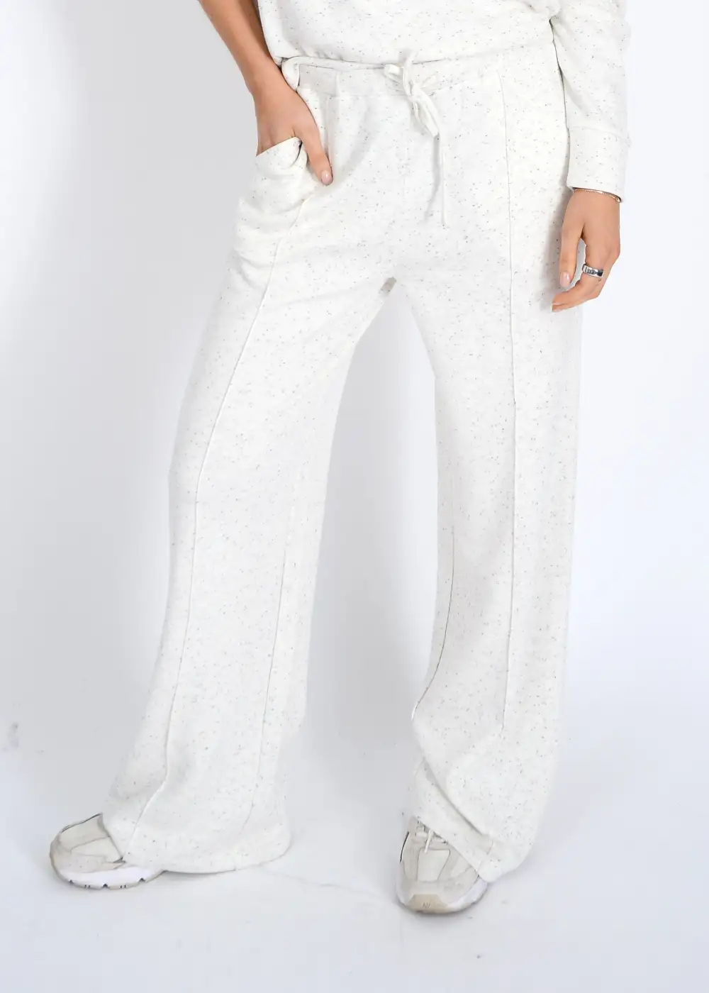 Drawstring Soft Knit Pants