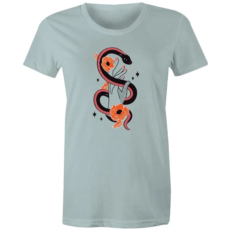 Caduceus Hand Graphic T-Shirt