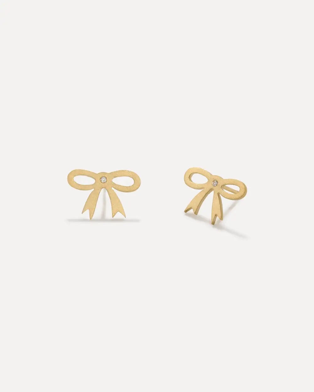 Classic Bow Stud Earrings