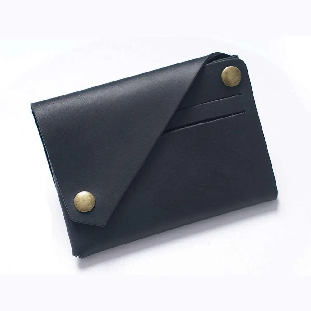 Men's Asymmetrical Leather Wallet