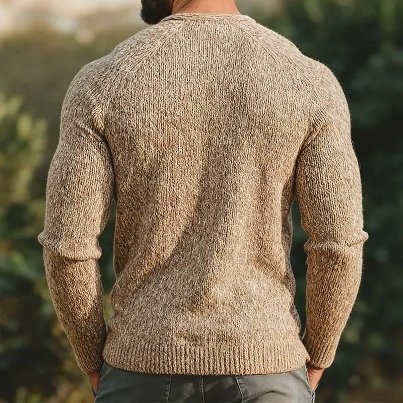 Buttoned Lounge Relaxed Cardigan