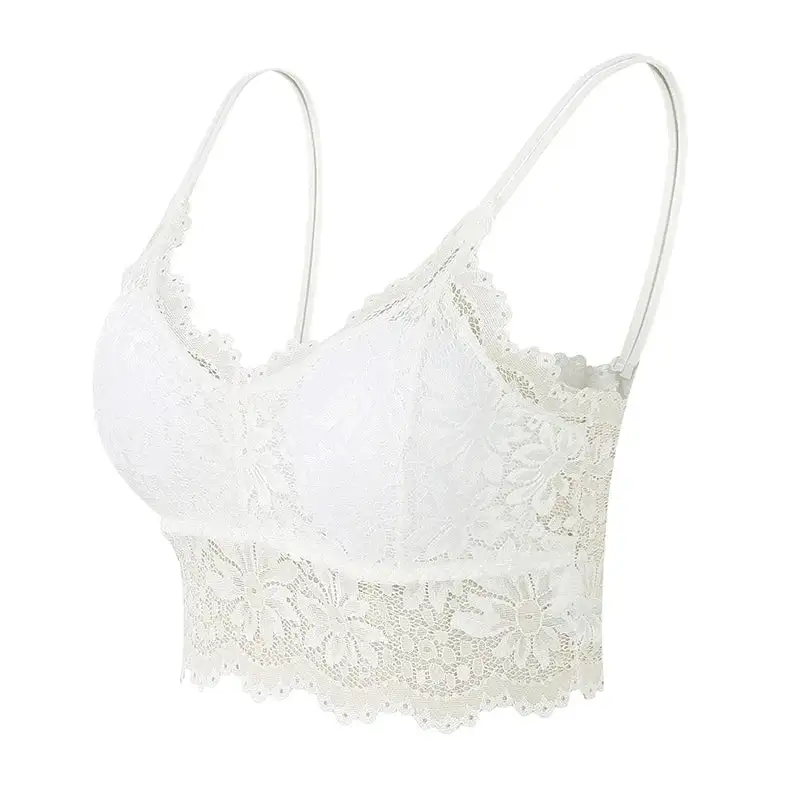 Padded Lace Bralette Everyday Support Bra