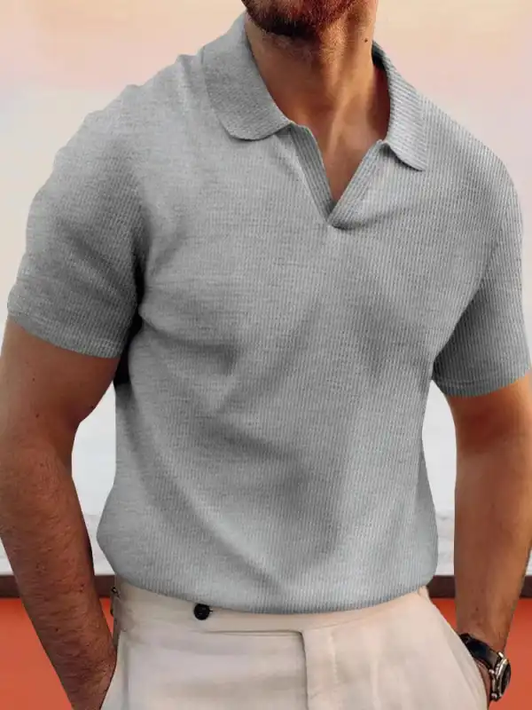 Stretch Knit T-Shirt