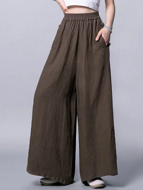 Women's Weekend Wide Leg Loose Fit Pants