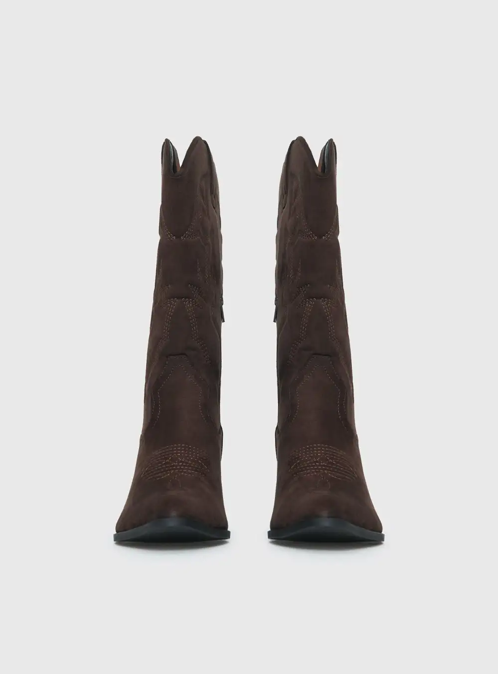 Lounge Stacked Heel Boots