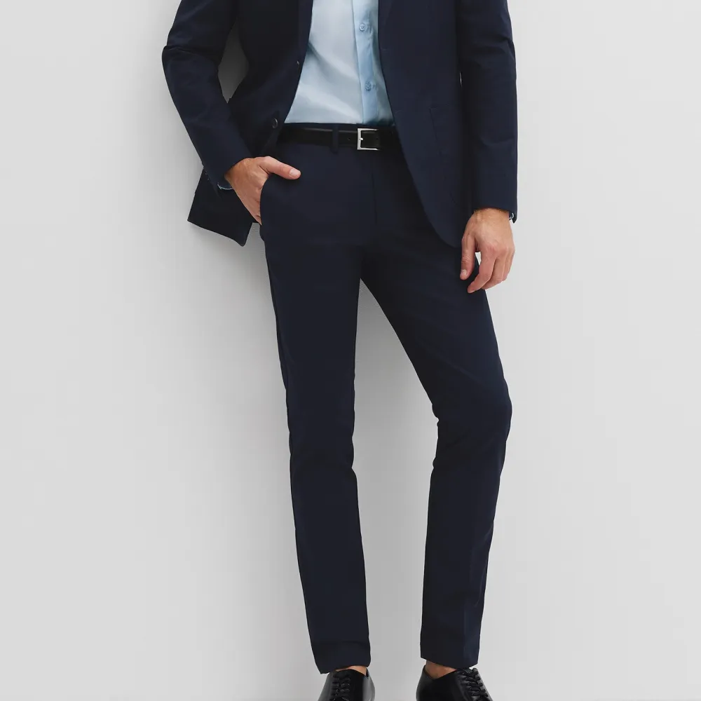 Men's Tonal Slim Fit Stretch Pants