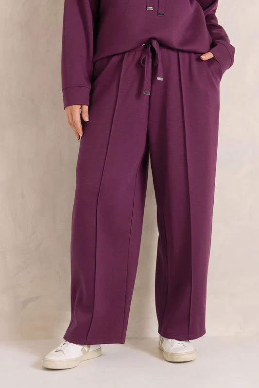 Set Berry Red Luxe Sweatshirt & Joggers detail 2