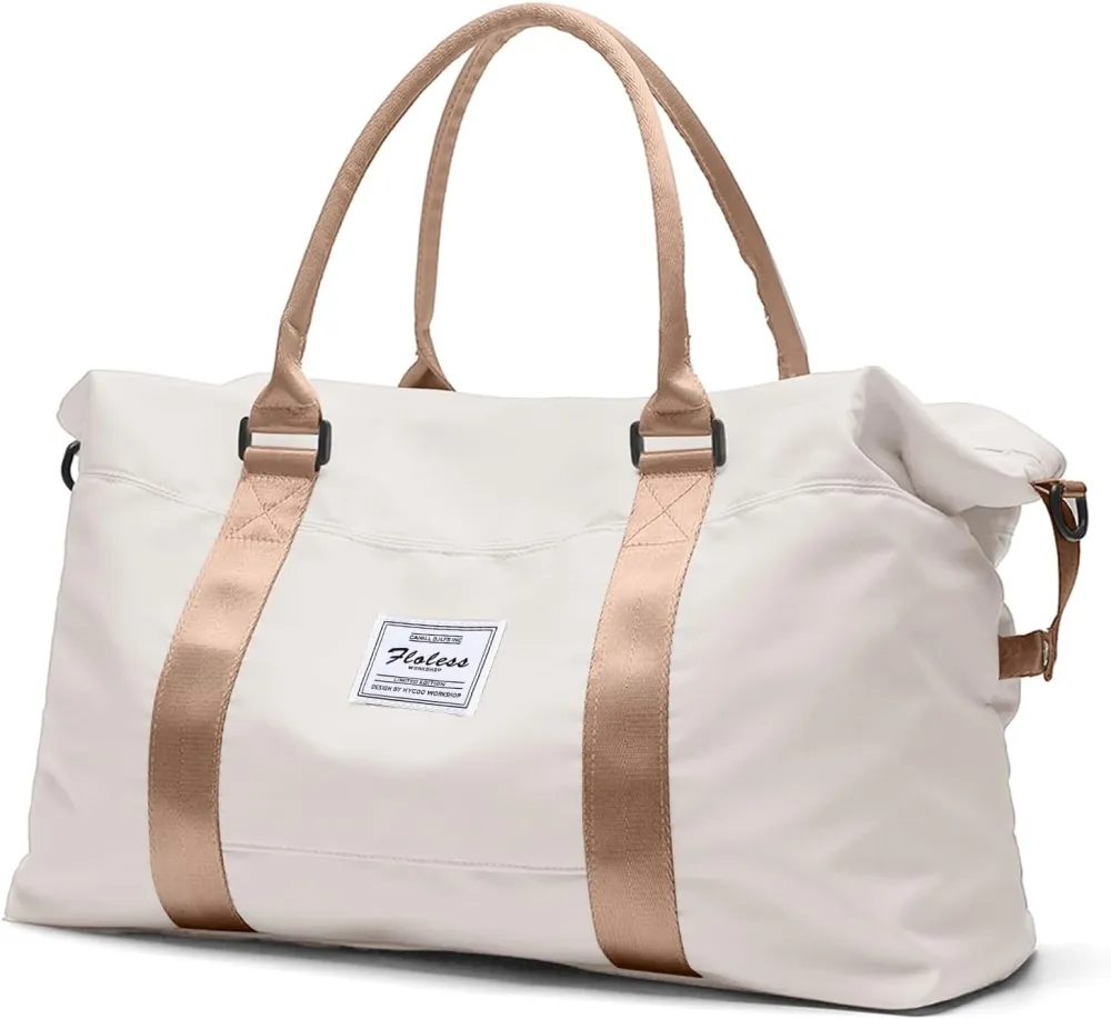 Travel Duffel Bag, Carry On Overnight Weekender Bags for Women