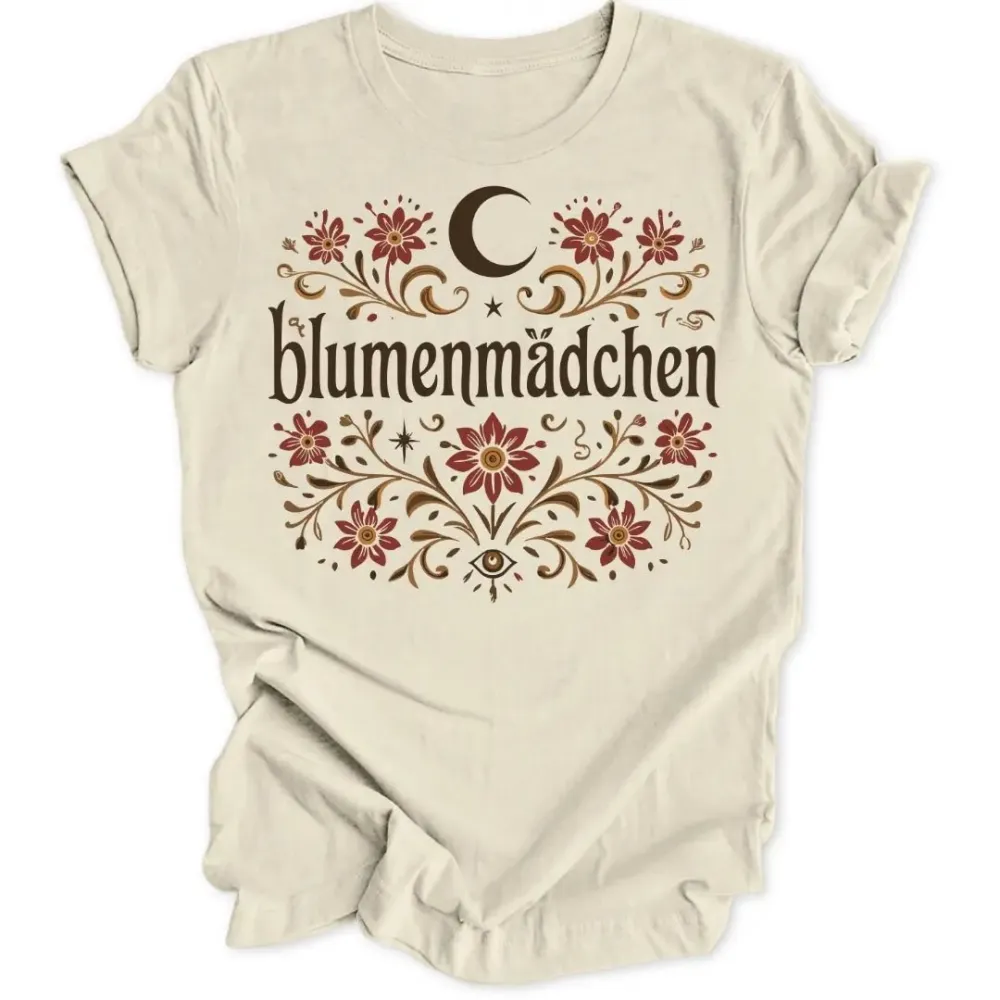 Flower Girl Moon Unisex T-Shirt