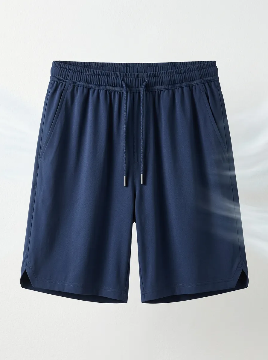 Athletic Ice-Silk Casual Stretch Shorts