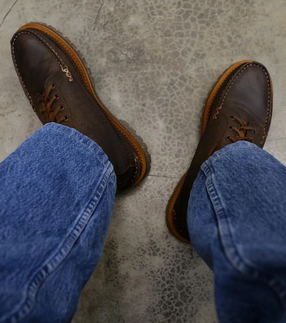 Kudu Leather Men's Ankle Boots