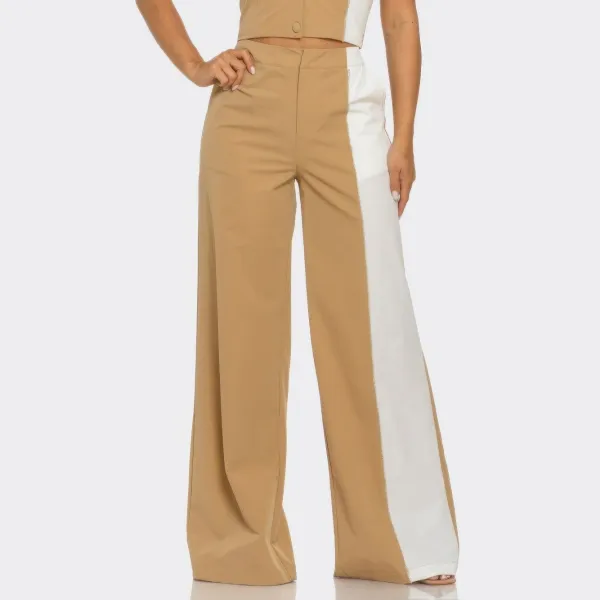 Two Piece Color Block Set
