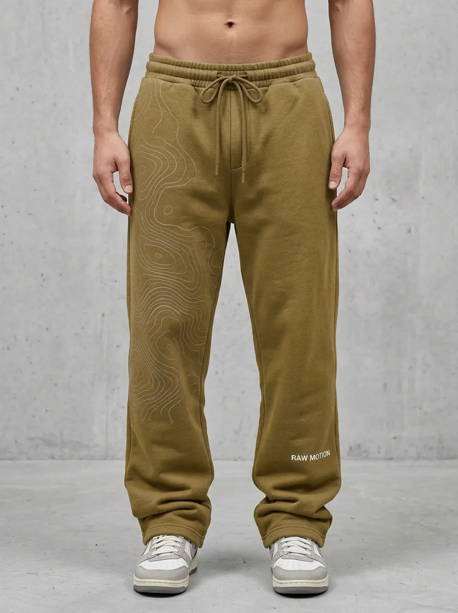 Outdoor Sweatpants Topographic Men's Sweatpants