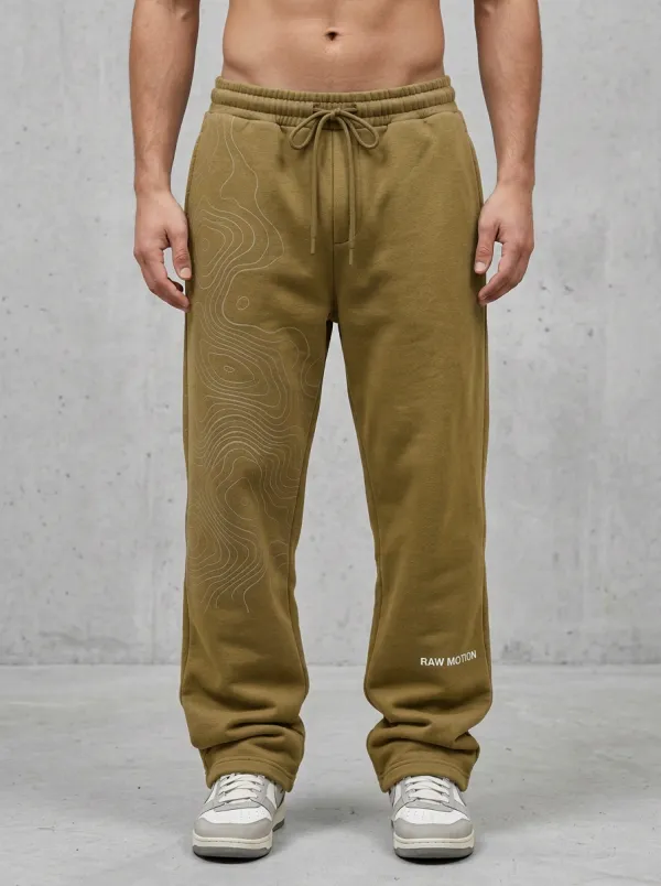 Outdoor Sweatpants Topographic Men's Sweatpants
