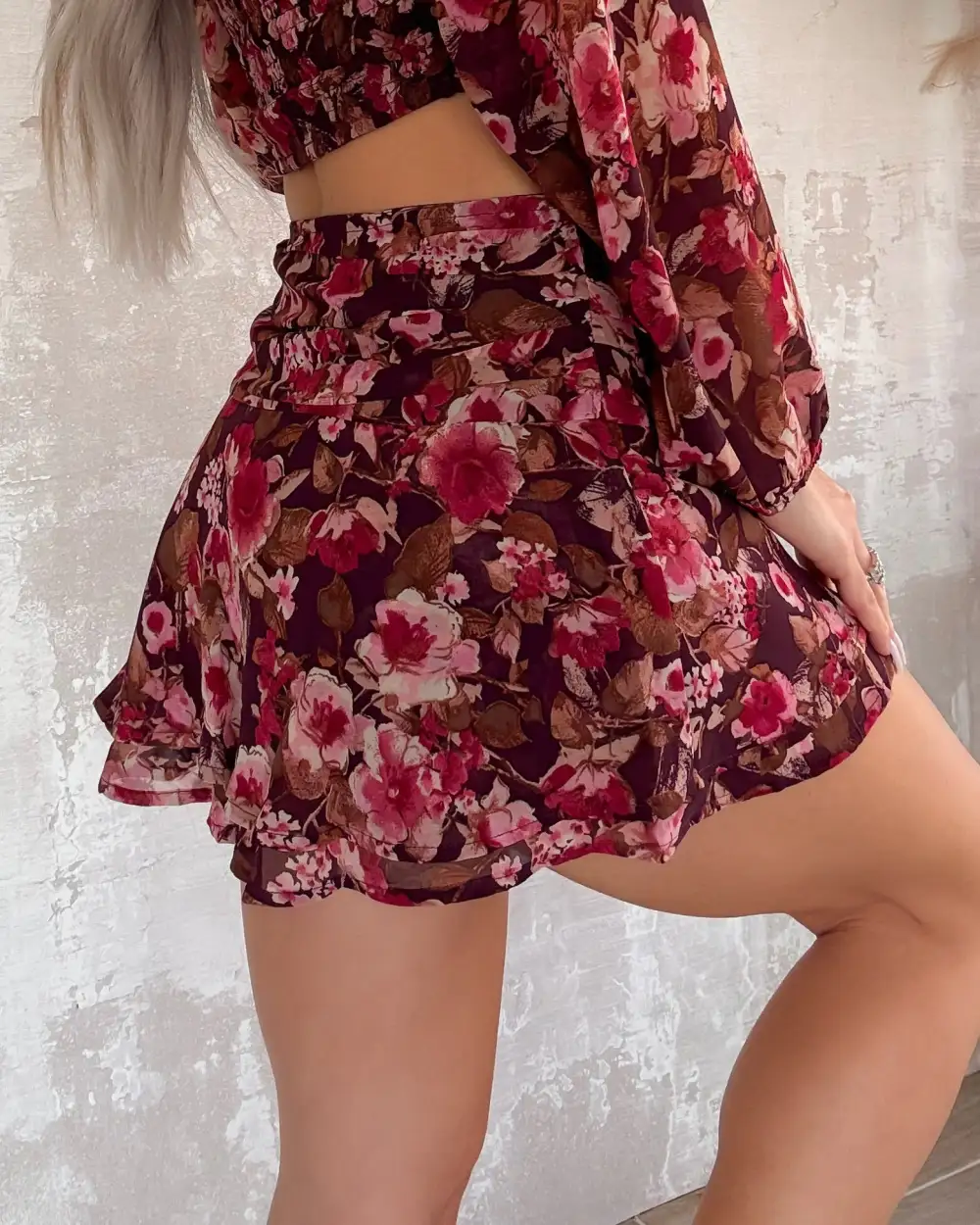 Classic Floral Skirt