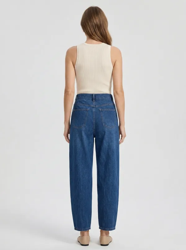 Women's Wide Leg Casual Denim Jeans