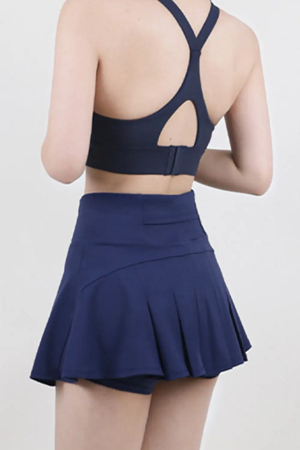 Airy Simple Pleated Skirt