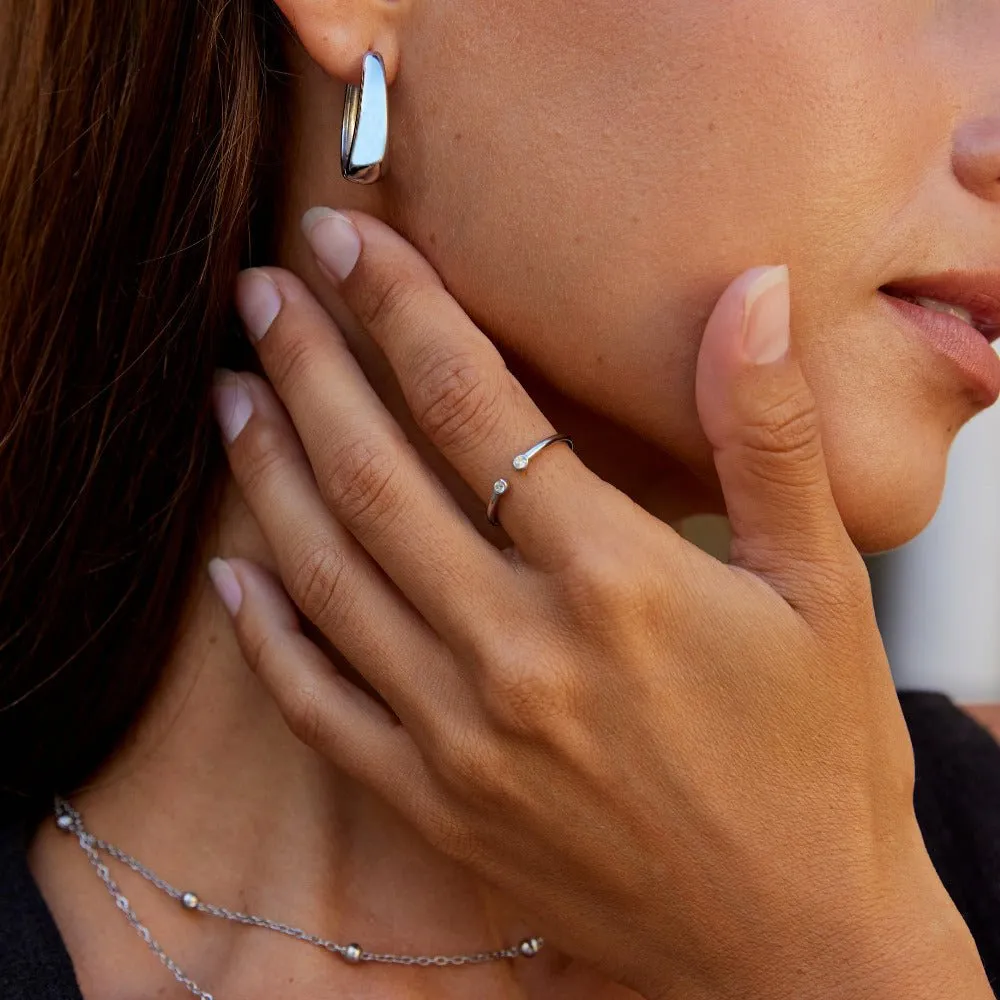 Sleek Adjustable Ring