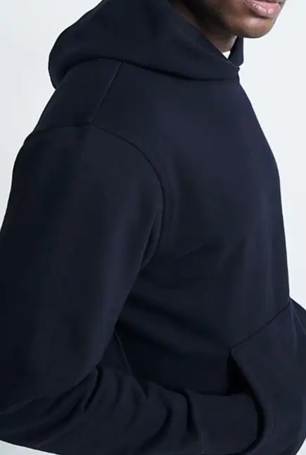 Men's Black Regular Fit Hoodie