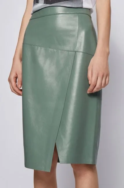 Leather Women's Skirt