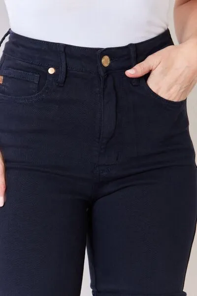 Full Size High Waist Tummy Control Shorts