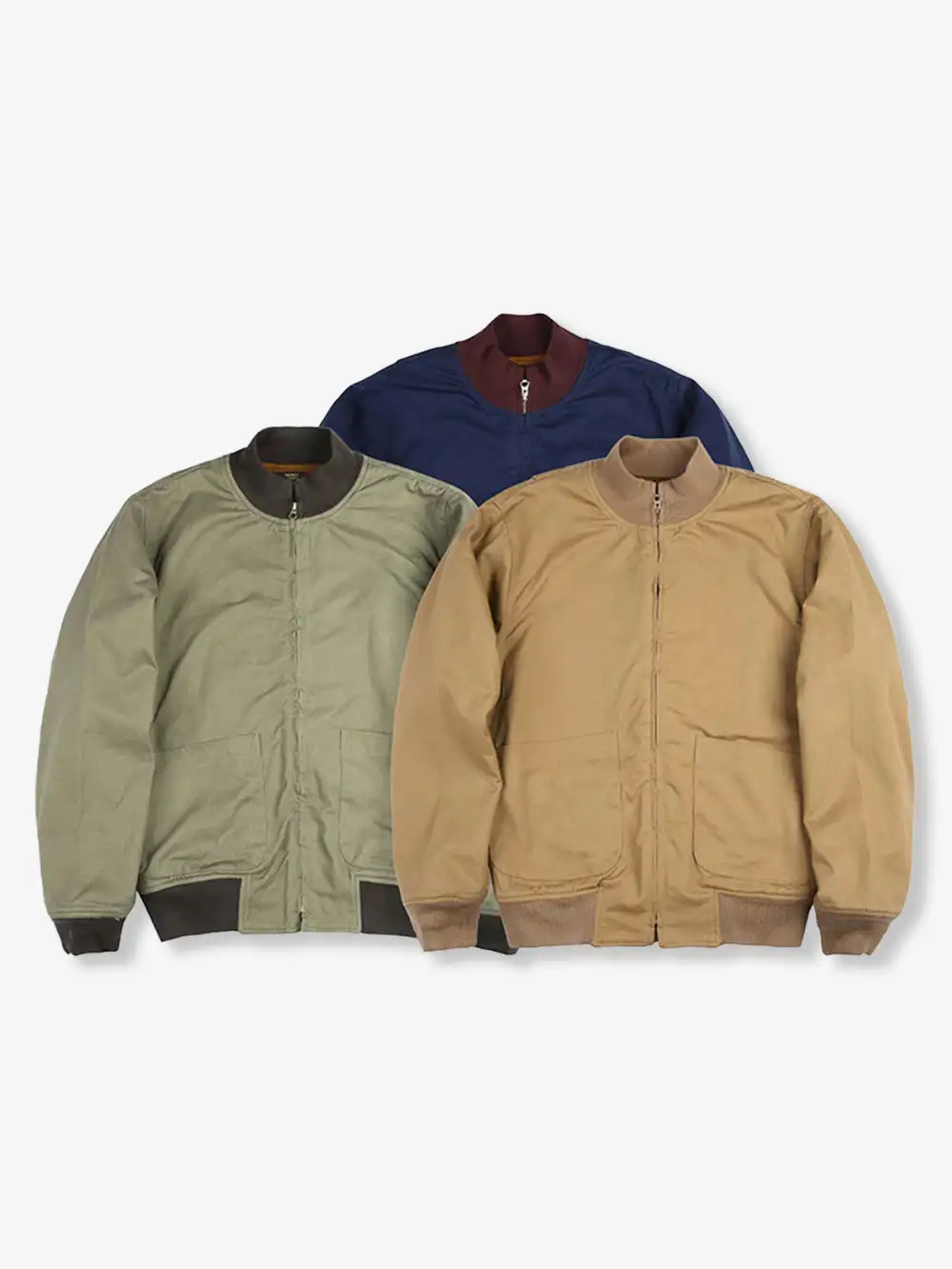 Men's Fleece Lined Wool Blend Casual Jacket