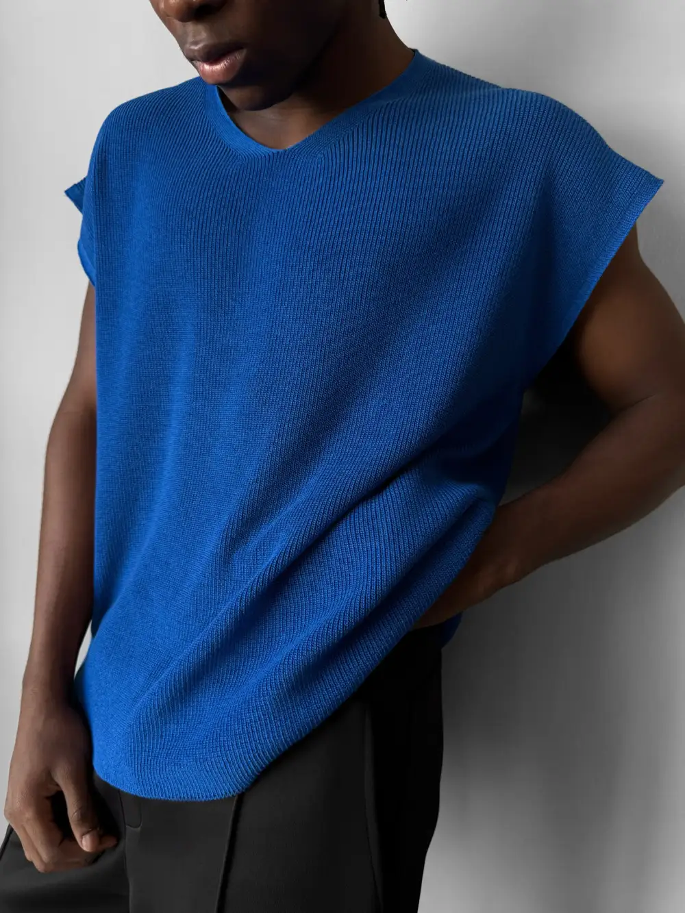 Clean Relaxed Knit Tank Top