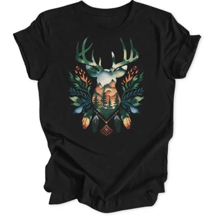 Boho Deer Unisex T-Shirt