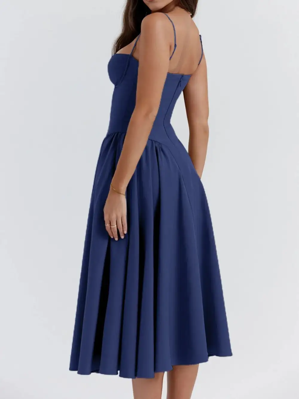 Ruched Sweetheart Neck Cami Dress