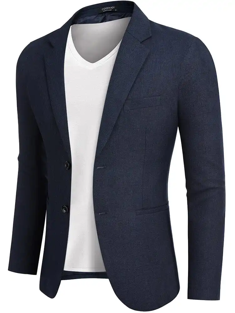 Classic Two Button Suit Jacket