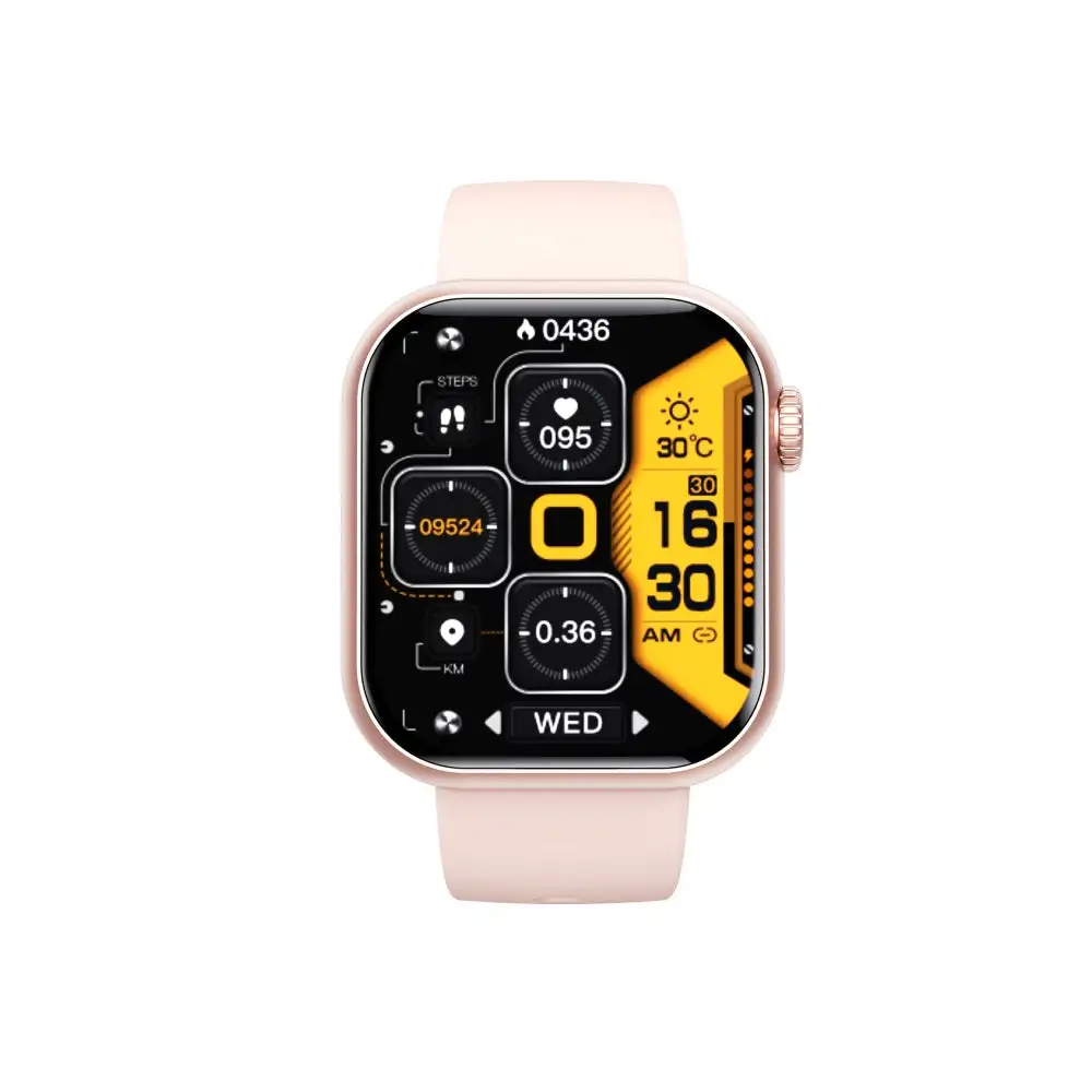 Blood Sugar Blood Pressure Heart Rate Blood oxygen Sleep Monitoring Waterproof Smartwatch | Carelders F57
