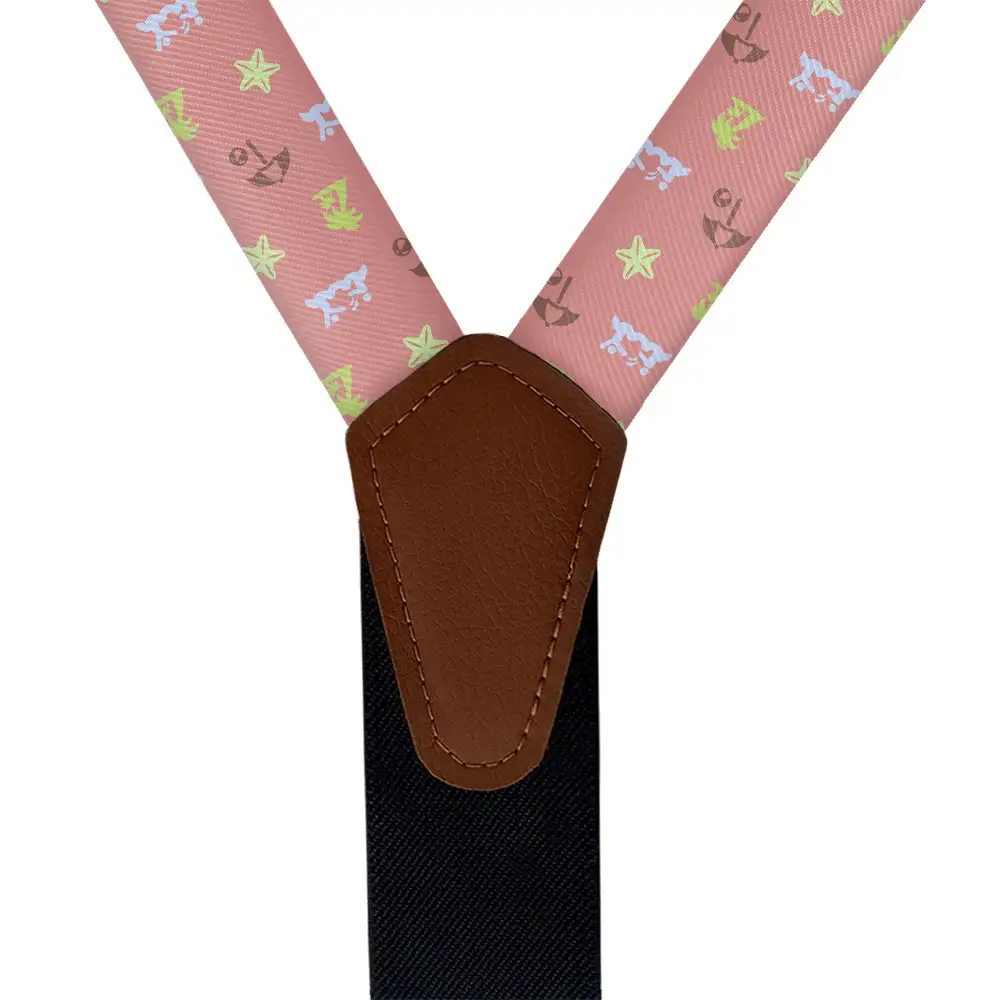 Beach With Friends Theme Suspenders