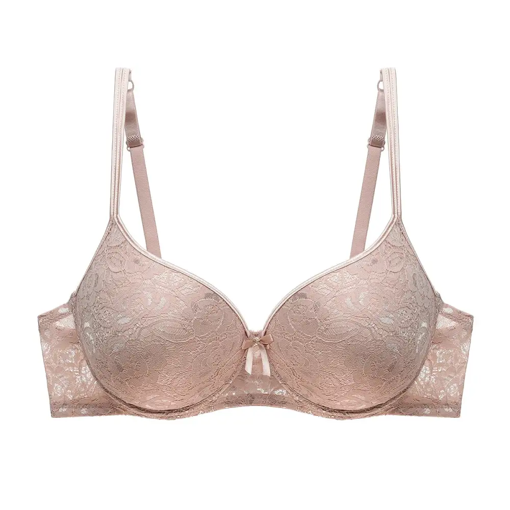 Back-Smoothing Lace Push-Up Bra