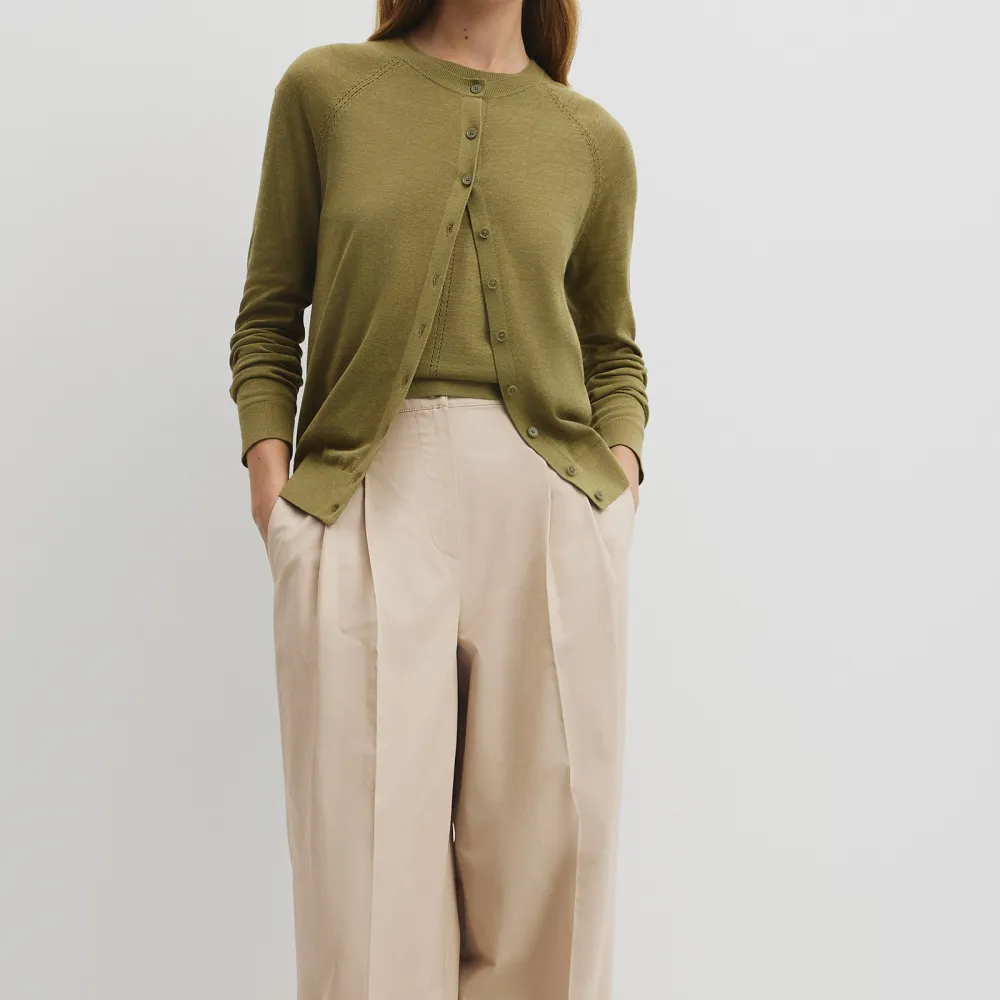 Women's Pointelle Cardigan