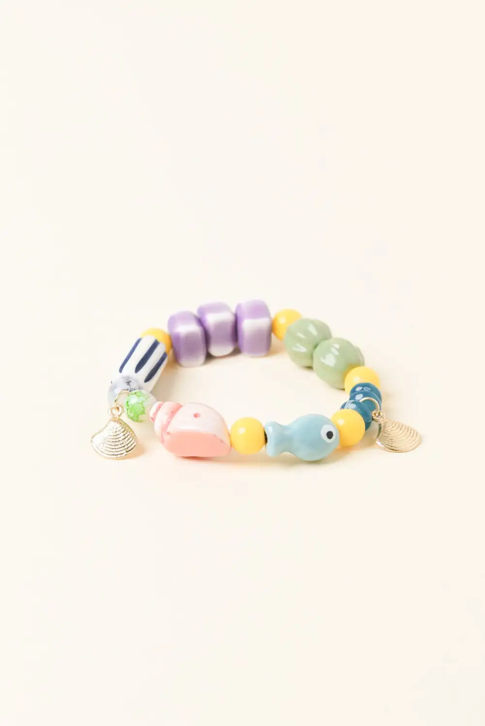 Plastic Beaded Bracelet