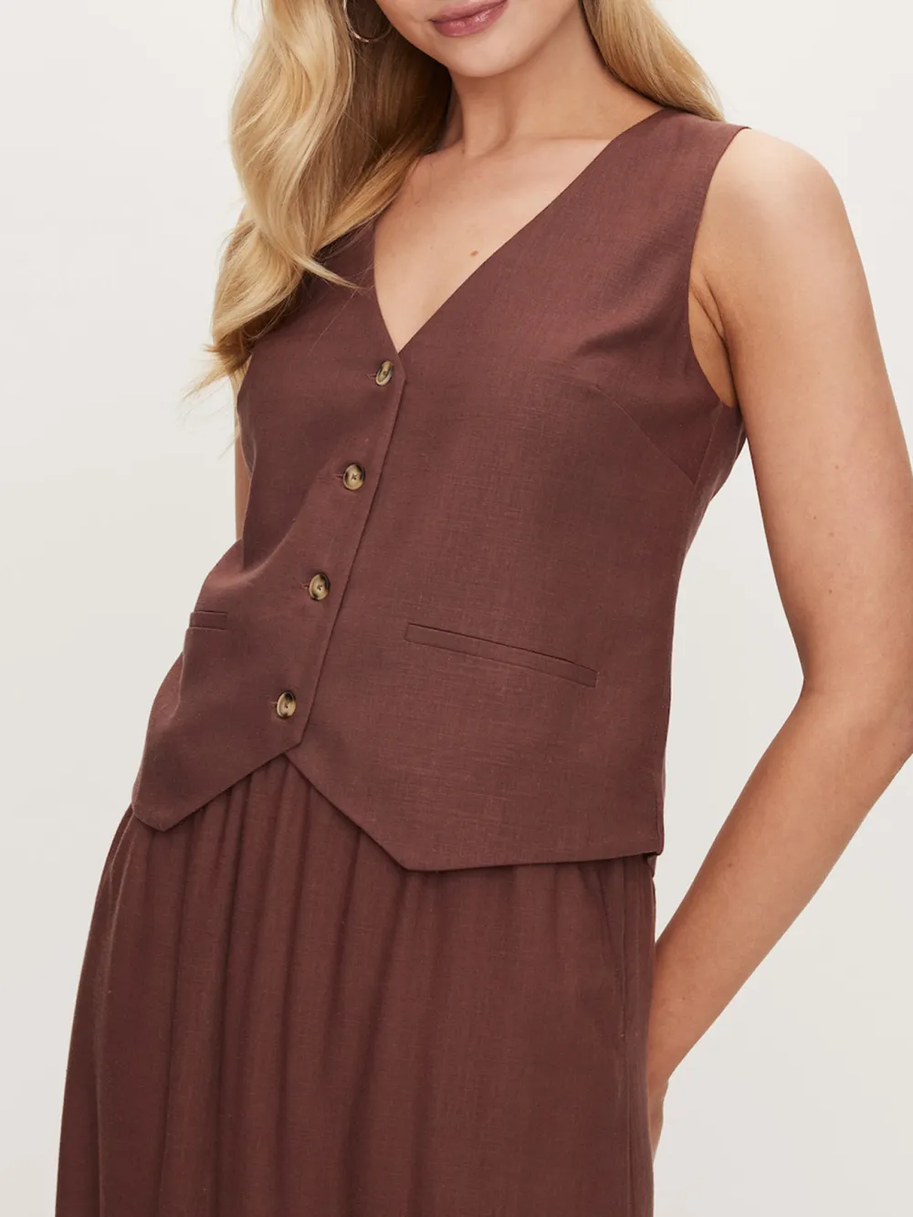 Casual Style Vest