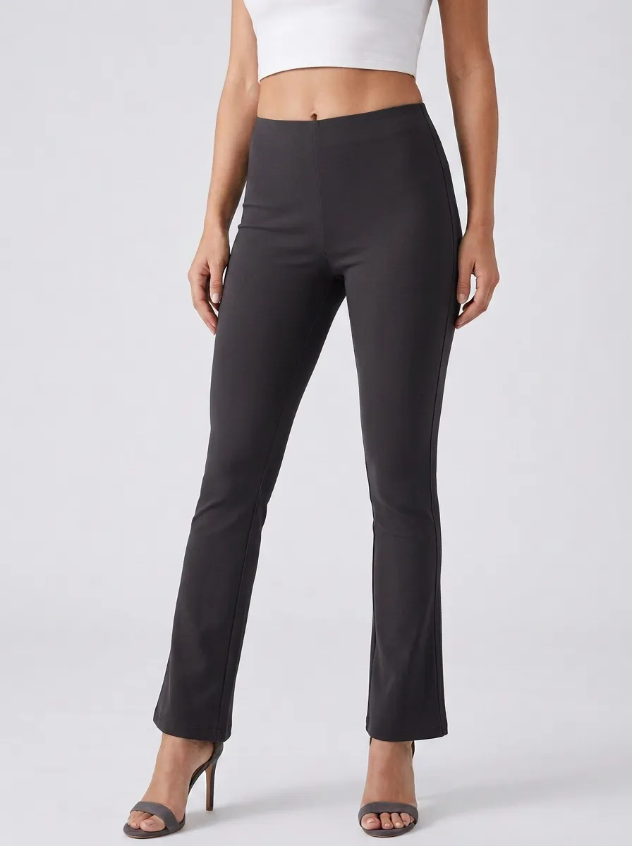 Slim-Fit Women's Stretch Mid-Rise Pants