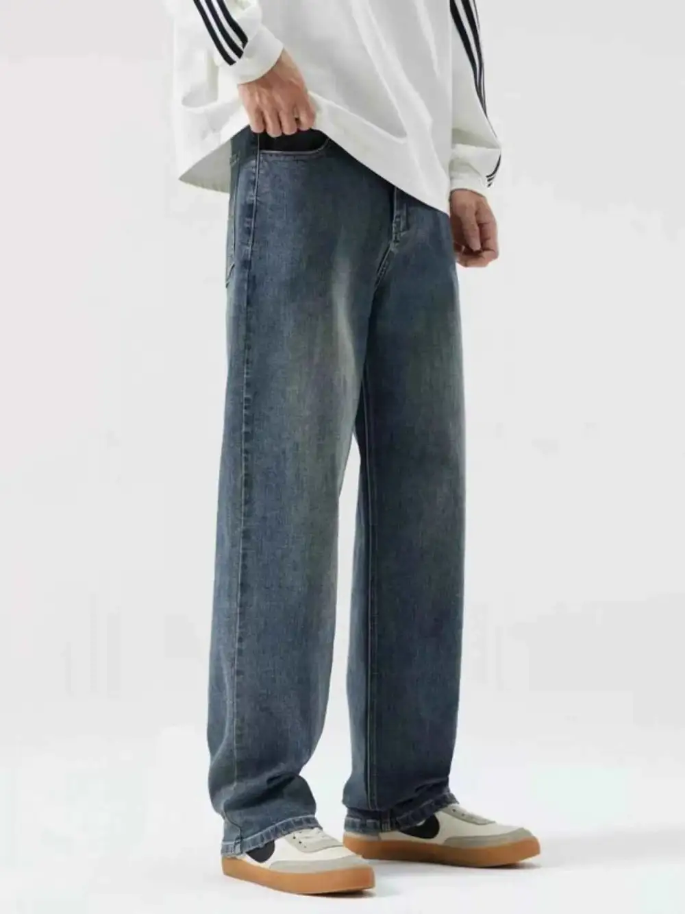 Soft Touch Wide Leg Jeans