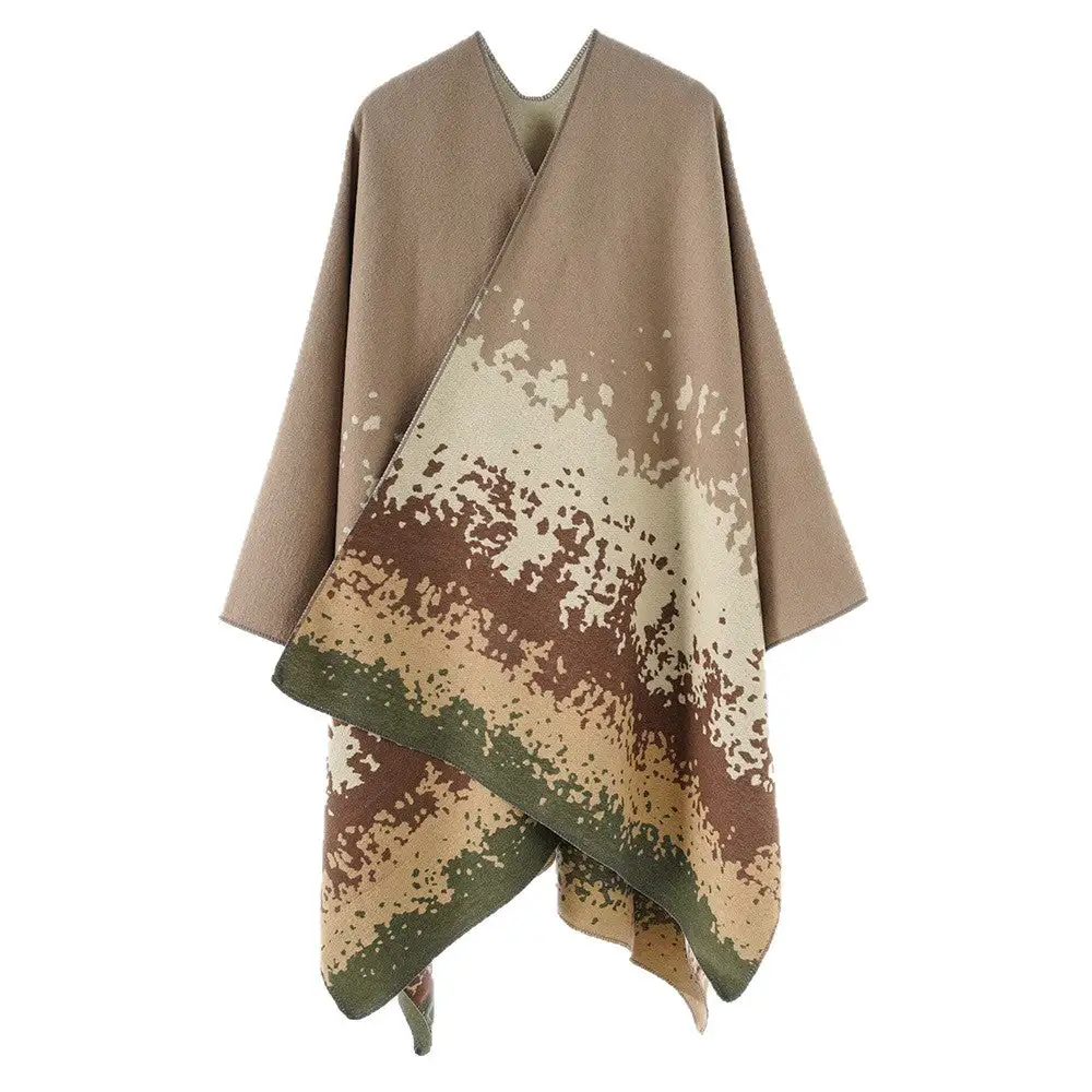 Jacquard Abstract Oversized Stole Scarf