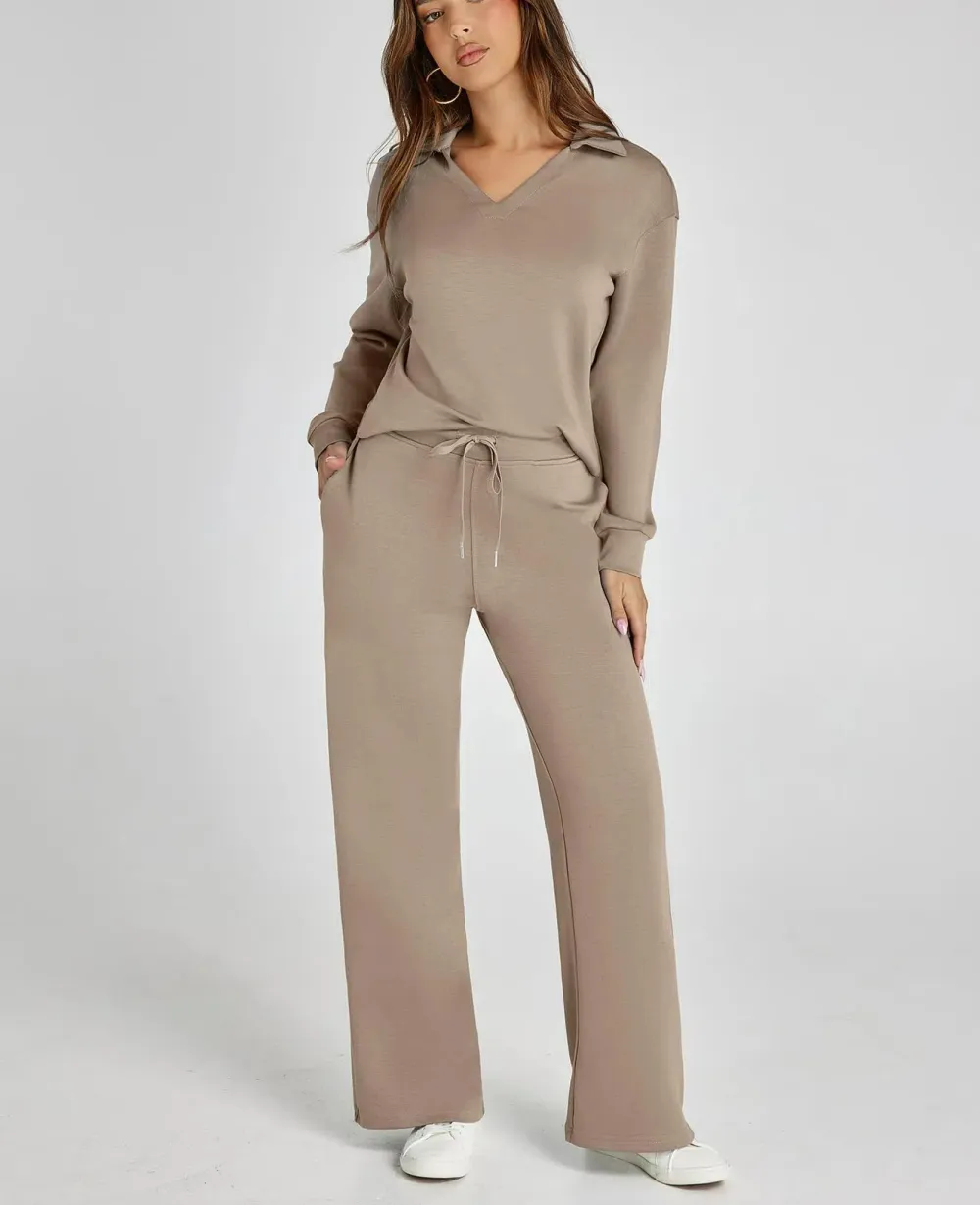 【🔥Final Day Promotion】Women's  Two-piece Casual Long-sleeved Sportswear Suit✨