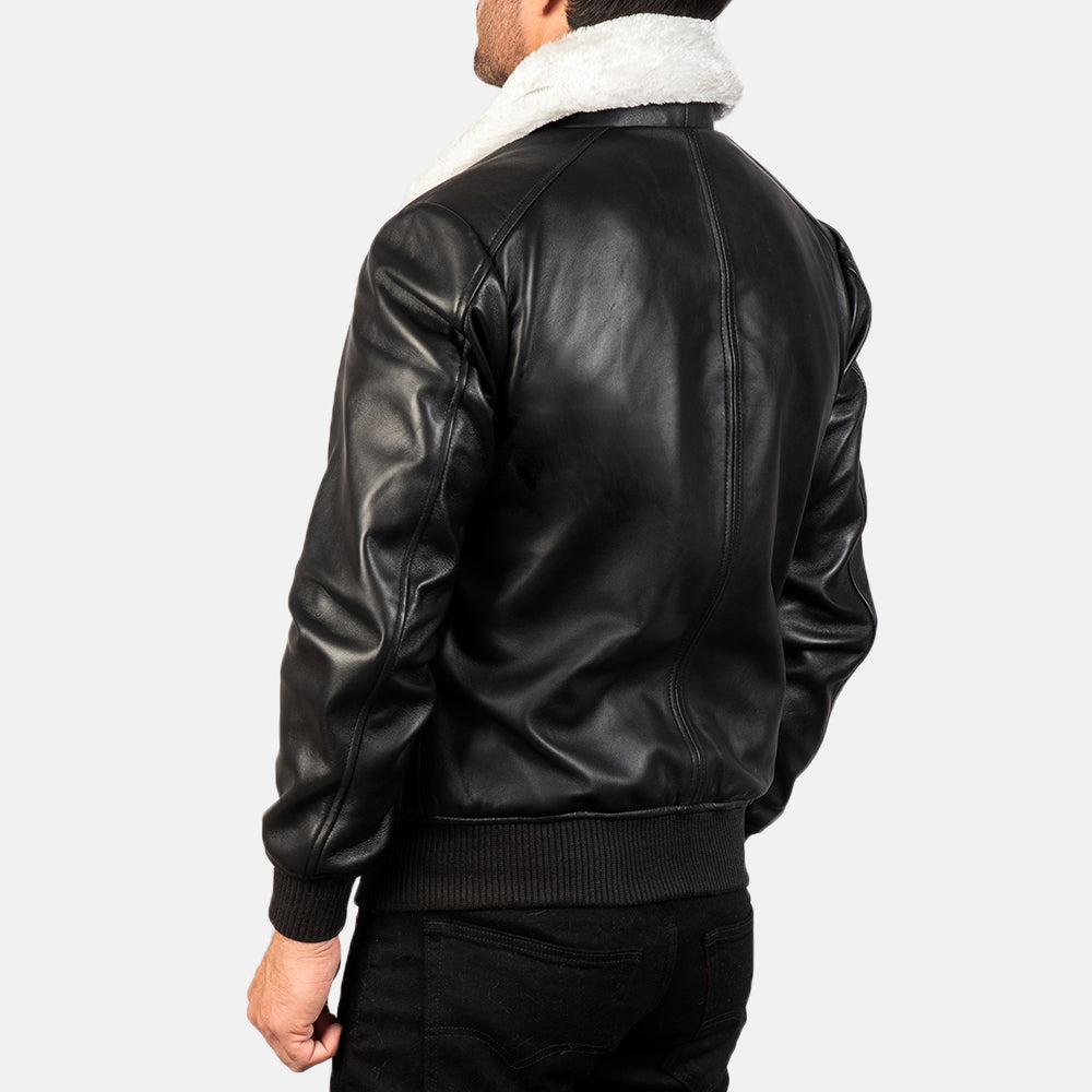 Men's Heritage Bomber Leather Jacket