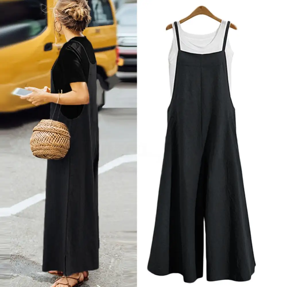 Easy Fit Wide Leg Jumpsuit
