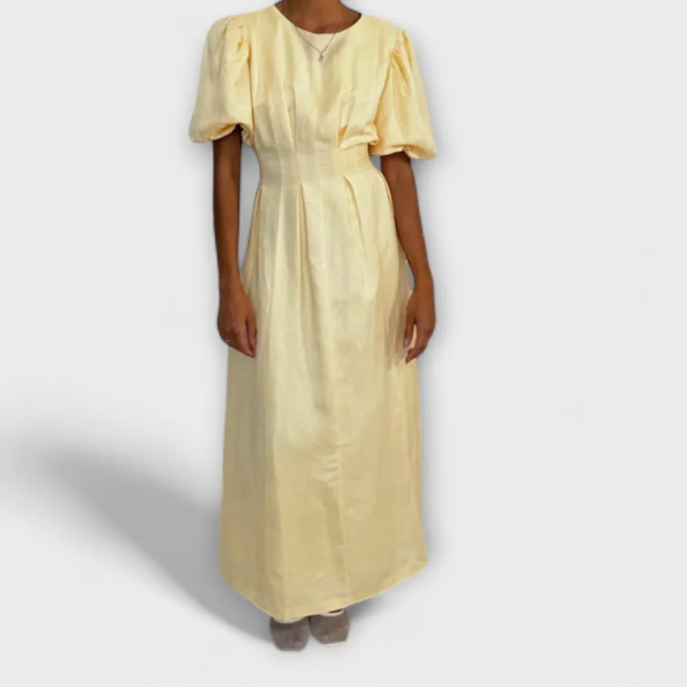 Josephine Butter Yellow Maxi