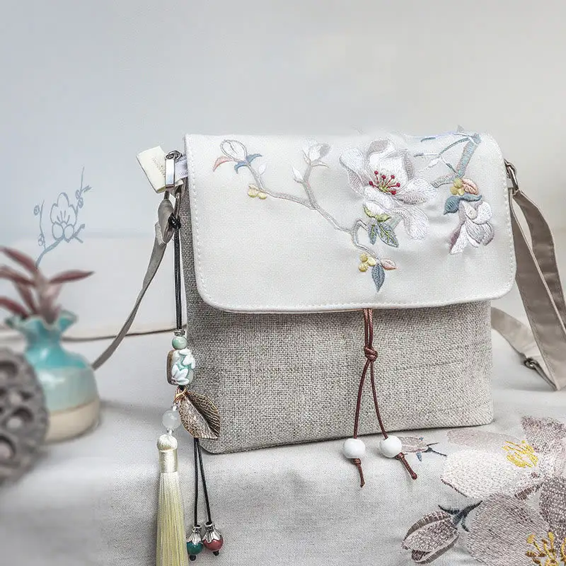 Buddha Stones Handmade Magnolia Bag